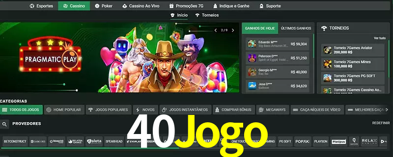 cassino 40Jogo